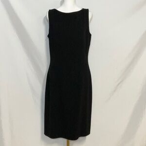 Liz Claiborne Collection Classic Black Midi Dress